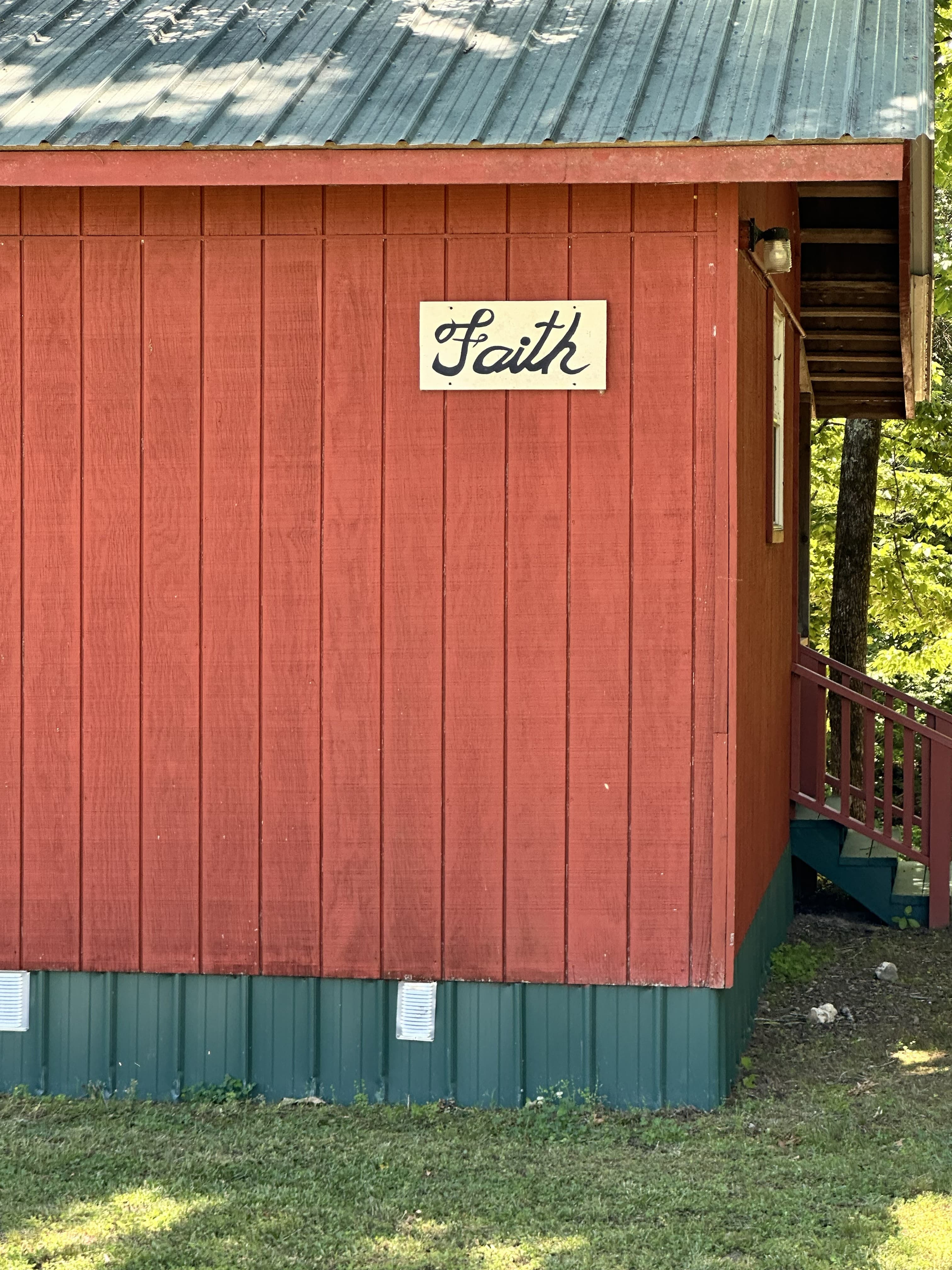 Faith Cabin Faith Back